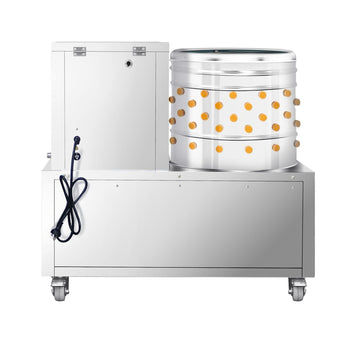 Skubarka 2 w 1 i garnek do oparzania drobiu - bęben Ø 55 cm - Prime Gastro