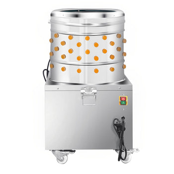 Skubarka 2 w 1 i garnek do oparzania drobiu - bęben Ø 55 cm - Prime Gastro