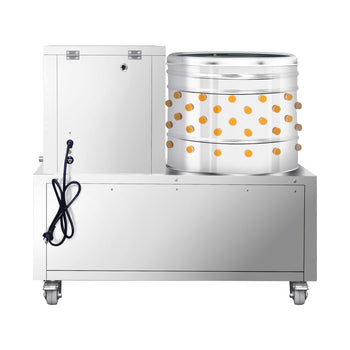 Skubarka 2 w 1 i garnek do oparzania drobiu - bęben Ø 60 cm - Prime Gastro