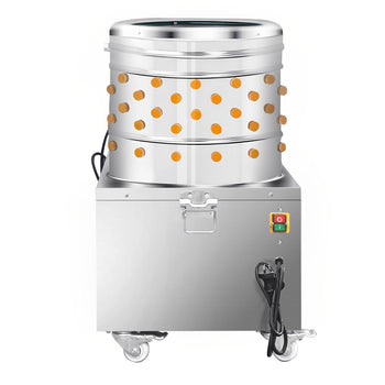 Skubarka 2 w 1 i garnek do oparzania drobiu - bęben Ø 60 cm - Prime Gastro