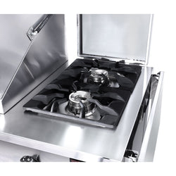 Stacja grillowa - profesjonalna kuchnia do grillowania