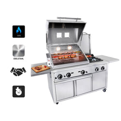 Stacja grillowa - profesjonalna kuchnia do grillowania