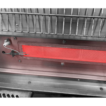 Stacja grillowa - profesjonalna kuchnia do grillowania - czarna - Prime Gastro