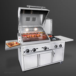 Stacja grillowa - profesjonalna kuchnia do grillowania