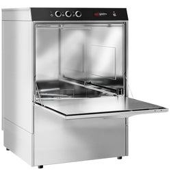 Zmywarka do naczyń - Manualna - 4,9 kW - z detergentem, nabłyszczaczem & pompą spustową