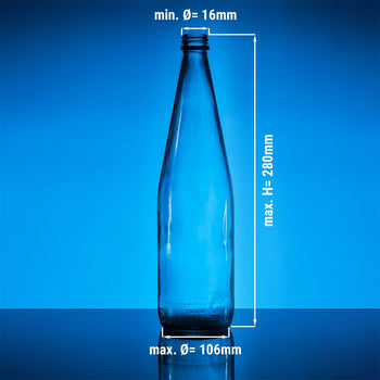 Koszyk na butelki 1/1 - 500x500mm - na 16 butelek - Prime Gastro