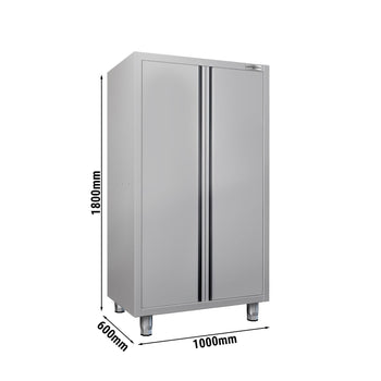 Szafka na przybory kuchenne ECO - 1000x600mm - drzwi na zawiasach - wysokośc 1800mm - Prime Gastro