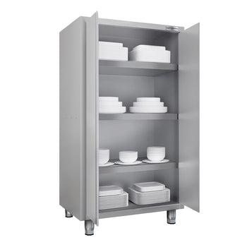 Szafka na przybory kuchenne ECO - 1000x700mm - 2 drzwi na zawiasach - Wysokość: 1800mm - Prime Gastro