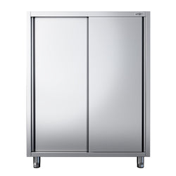 Szafka na naczynia PREMIUM - 1400 x 600 mm - 2 drzwi przesuwne - wysokość: 1800 mm