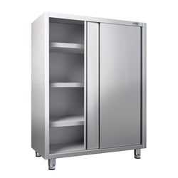 Szafka na naczynia PREMIUM - 1400 x 600 mm - 2 drzwi przesuwne - wysokość: 1800 mm