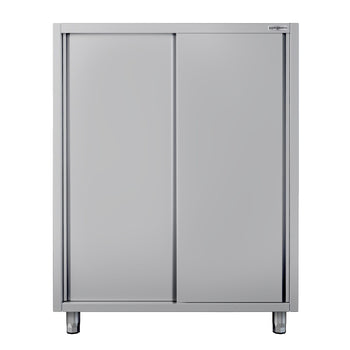 Szafka na przybory kuchenne ECO - 1400x700mm - 2 drzwi przesuwne - Wysokość: 1800mm - Prime Gastro