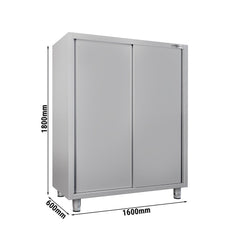 Szafka na przybory kuchenne ECO - 1600x600mm - 2 drzwi przesuwne - Wysokość: 1800mm