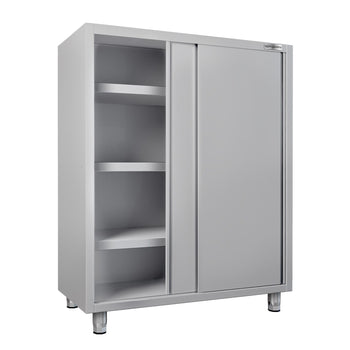 Szafka na przybory kuchenne ECO - 1600x600mm - 2 drzwi przesuwne - Wysokość: 1800mm - Prime Gastro