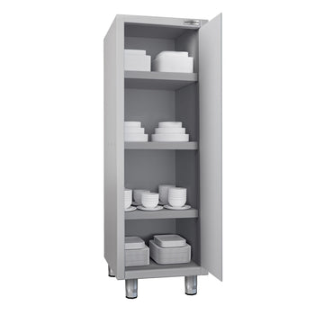 Szafka na przybory kuchenne ECO - 600x700mm - 1 drzwi na zawiasach - Wysokość: 1800mm - Prime Gastro