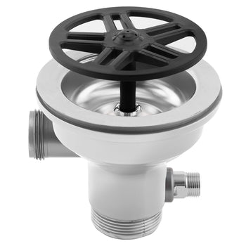 Szklany prysznic do zlewu z przelewem - G3/8" - Prime Gastro