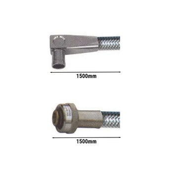 Wąż bezpieczeństwa gazowego - 1,5 m - EN 14800 - Prime Gastro