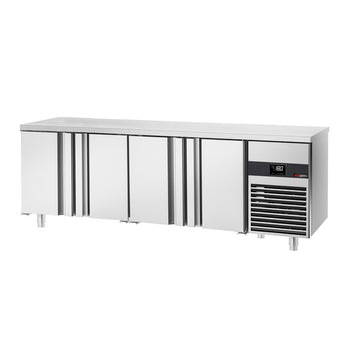 Stół mroźniczy PREMIUM - 2300x700 mm - z 4 drzwiami - Prime Gastro