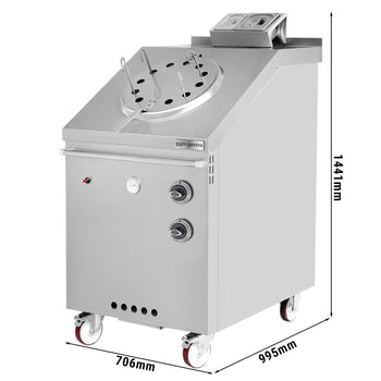Gazowy piec Tandoori - 706 x 1441 mm - Prime Gastro