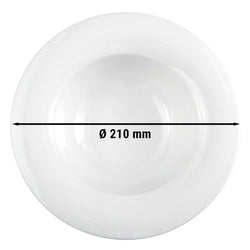 (6 sztuk) SELTMANN WEIDEN | Okrągły talerz dla smakoszy - Ø 210 mm