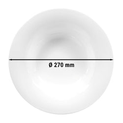 (2 sztuki) SELTMANN WEIDEN | Okrągły talerz dla smakoszy - Ø 270 mm