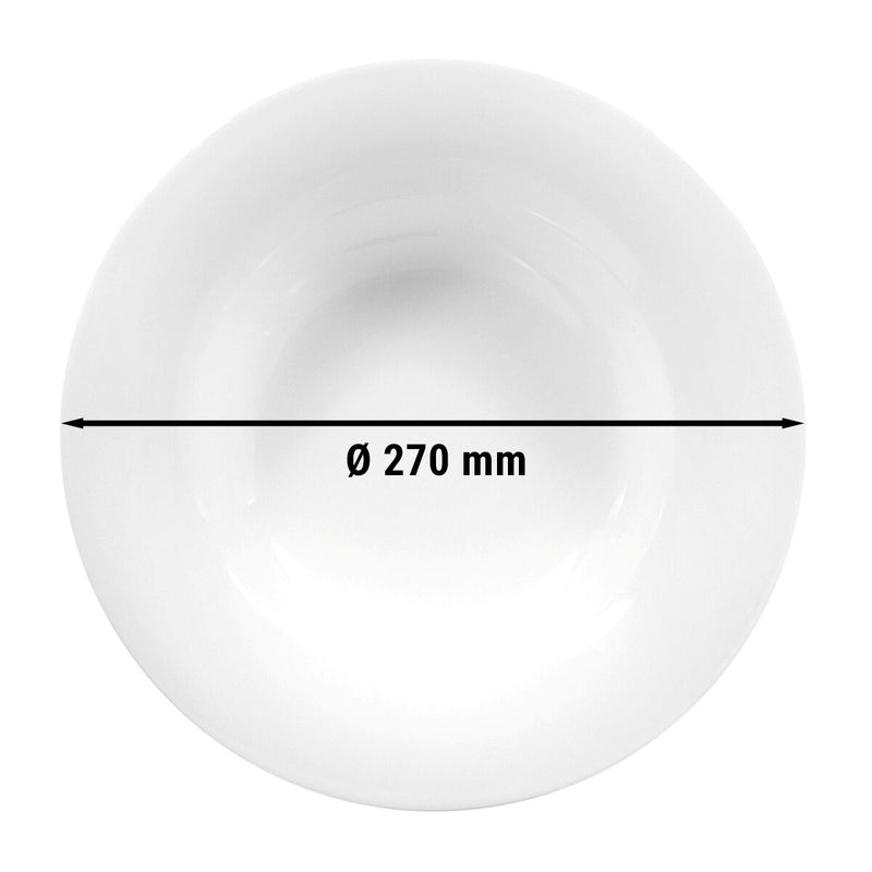 (2 sztuki) SELTMANN WEIDEN | Okrągły talerz dla smakoszy - Ø 270 mm
