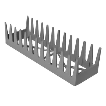 (12 szt.) Stojak na 12 talerzy - szary - Prime Gastro