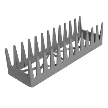 (12 szt.) Stojak na 12 talerzy - szary - Prime Gastro