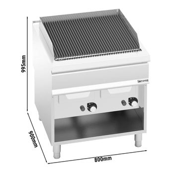 Grill wodny gazowy - 24 kW - Prime Gastro