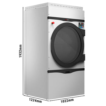 Suszarka bębnowa gazowa - 34 kg - Manualna - Prime Gastro