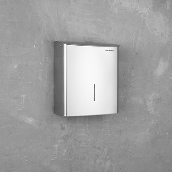 AIR-WOLF | Pojemnik na odpady higieniczne - 10L - Stal nierdzewna - Prime Gastro