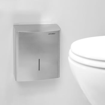 AIR-WOLF | Pojemnik na odpady higieniczne - 10L - Stal nierdzewna - Prime Gastro