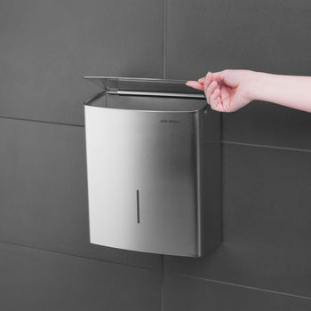 AIR-WOLF | Pojemnik na odpady higieniczne - 10L - Stal nierdzewna - Prime Gastro