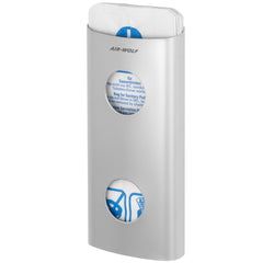 AIR - WOLF | Dozownik woreczków higienicznych na maksymalnie 25 woreczków sanitarnych - stal nierdzewna