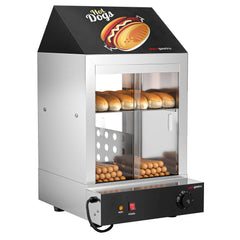 Hot dog steamer / hot dog warmer - 1.2 kW