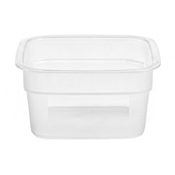 (6 szt.) CAMBRO | CAMSQUARES® - FreshPro Pojemnik - 0,47 litra - Przezroczysty