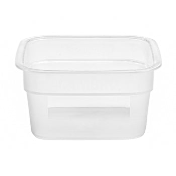 (6 szt.) CAMBRO | CAMSQUARES® - FreshPro Pojemnik - 0,47 litra - Przezroczysty - Prime Gastro