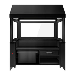 Blat neutralny do grilla węglowego TORONTO - 1900 mm - blat roboczy kuchenny z czarnego granitu