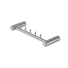 AIR-WOLF | Hook rail with 5 hooks - stainless steel