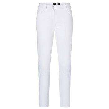 KARLOWSKY | Męskie spodnie z 5 kieszeniami - Biały - Rozmiar: 52 - Prime Gastro