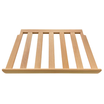 (5 sztuk) Ruszt ekspozycyjny - na butelki wina - wykonany z drewna - odpowiedni dla chłodziarek z serii GK374 - Prime Gastro