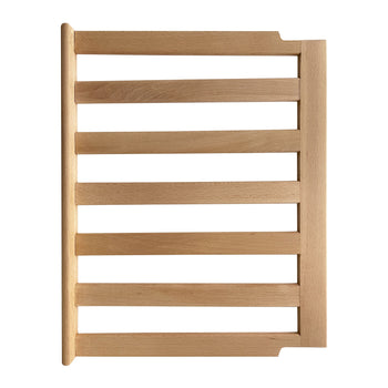 (5 sztuk) Ruszt ekspozycyjny - na butelki wina - wykonany z drewna - odpowiedni dla chłodziarek z serii GK374 - Prime Gastro