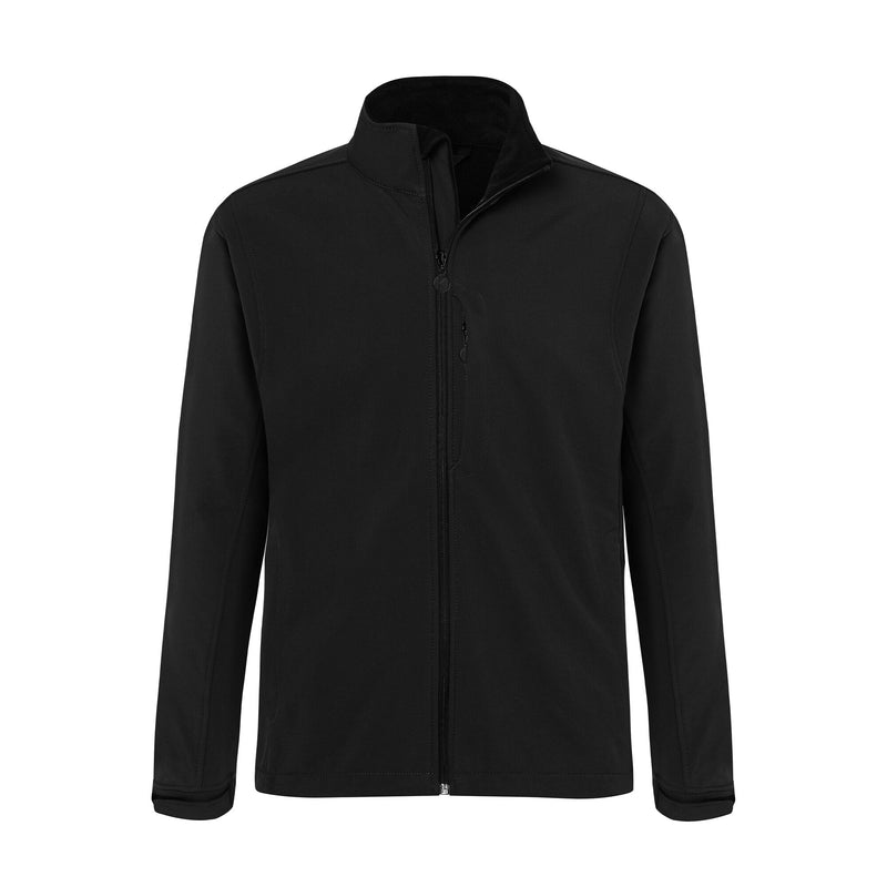 KARLOWSKY | Męska kurtka softshell Classic - Czarny - Rozmiar: 5XL