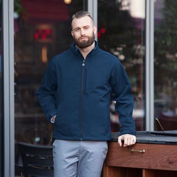 KARLOWSKY | Męska kurtka softshell Classic - Granatowy - Rozmiar: 4XL - Prime Gastro