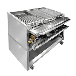Wysokowydajny grill - 25 kW - styl amerykański - 3 ruszty grillowe