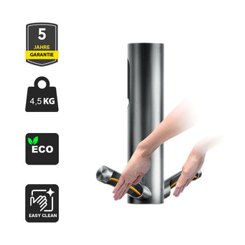 DYSON | AIRBLADE 9kJ - Suszarka do rąk z czujnikiem & filtrem HEPA - Szczotkowana stal nierdzewna - Prime Gastro