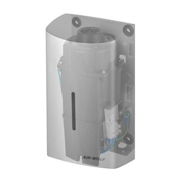 (2 szt.) AIR-WOLF | Suszarka do rąk z czujnikiem podczerwieni - Stal nierdzewna - Prime Gastro