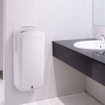 (2 sztuki) Suszarka do rąk z filtrem - biała - Prime Gastro