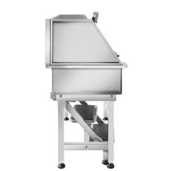 Wanna do pielęgnacji zwierząt - ze stopniami, kranem i matą antypoślizgową - Prime Gastro