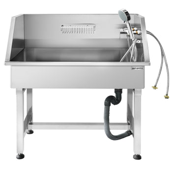 Wanienka do kąpieli zwierząt domowych – z armaturą i matą antypoślizgową - Prime Gastro