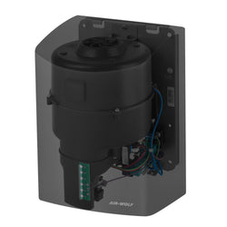 (2 szt.) AIR - WOLF | Suszarka do rąk z czujnikiem podczerwieni - Stal nierdzewna matowa czarna